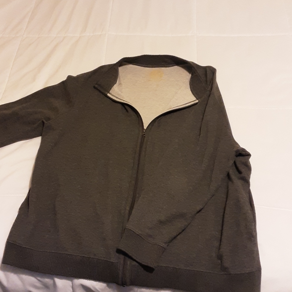Men's zip up sweater